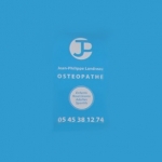 Ostéopathe Jean-Philippe LANDREAU (St Yrieix)