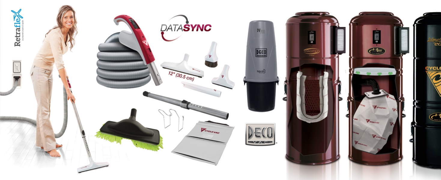 Les produits - Ouest Aspiration, distributeur installateur CYCLO VAC